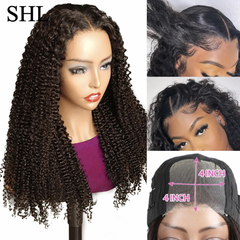 SHL Kinky Curly HD Lace Glueless Wig