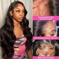 SHL Water Wave HD Lace Wig – 7×5 Glueless & 13×6 Frontal