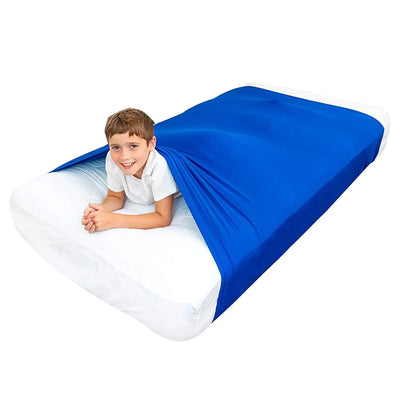 Sensory Blanket Sensory Bed Sheet Breathable Stretchy Sheet Cool Comfortable Sleeping Bedding For Kids Compression Alternative