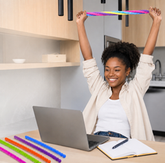 CalmNest™ Sensory Stretch Sticks – Anxiety Relief & Focus Toy Set