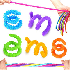 CalmNest™ Sensory Stretch Sticks – Anxiety Relief & Focus Toy Set