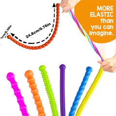 CalmNest™ Sensory Stretch Sticks – Anxiety Relief & Focus Toy Set